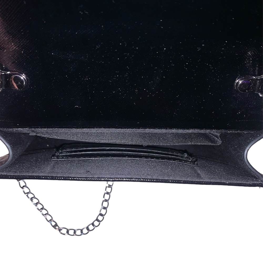 Black Rhinestone Hand Bag - Picture 3 of 3
